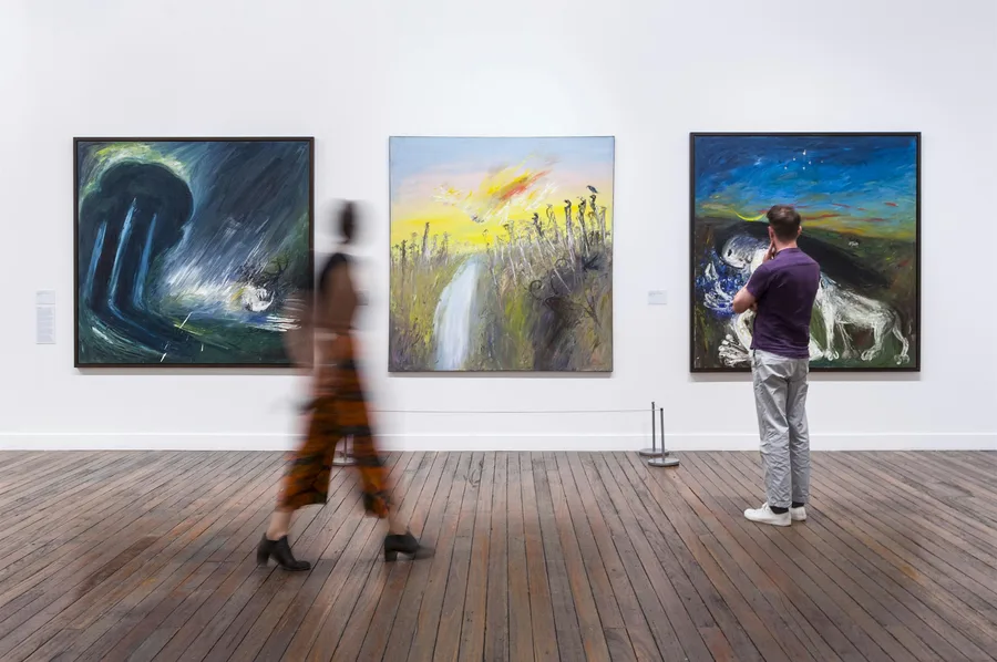 Free talk during the arthur boyd landscape of the soul exhibition
