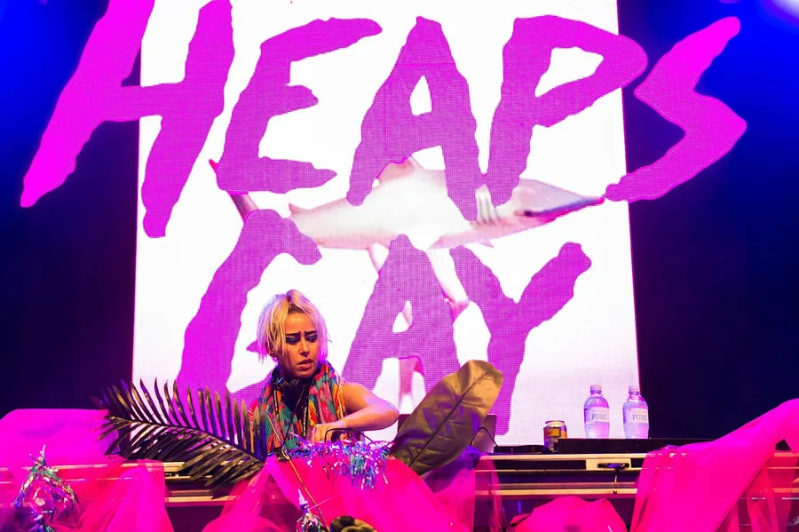 The bar of love and protest feat heaps gay