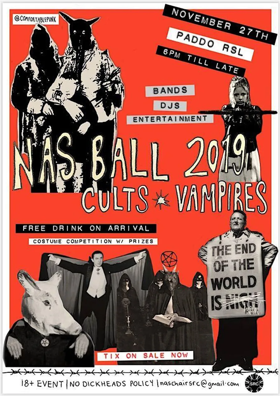 Nas ball 2019 cults and vampires