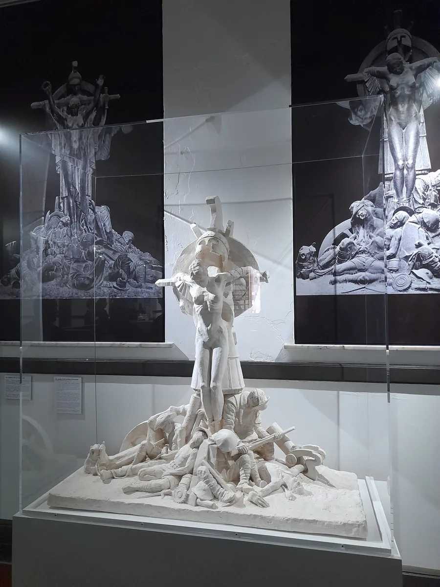 Crucifixion of Civilisation Anzac Memorial Nov 2024 scaled