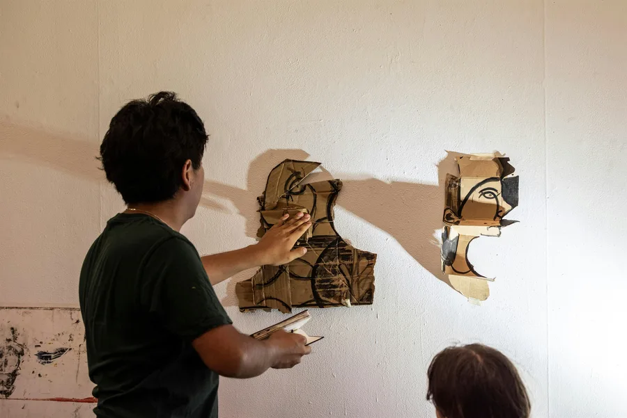 Nas portfolio review session in person