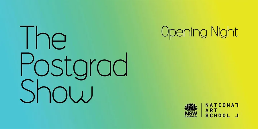 The postgrad show 2021 opening night