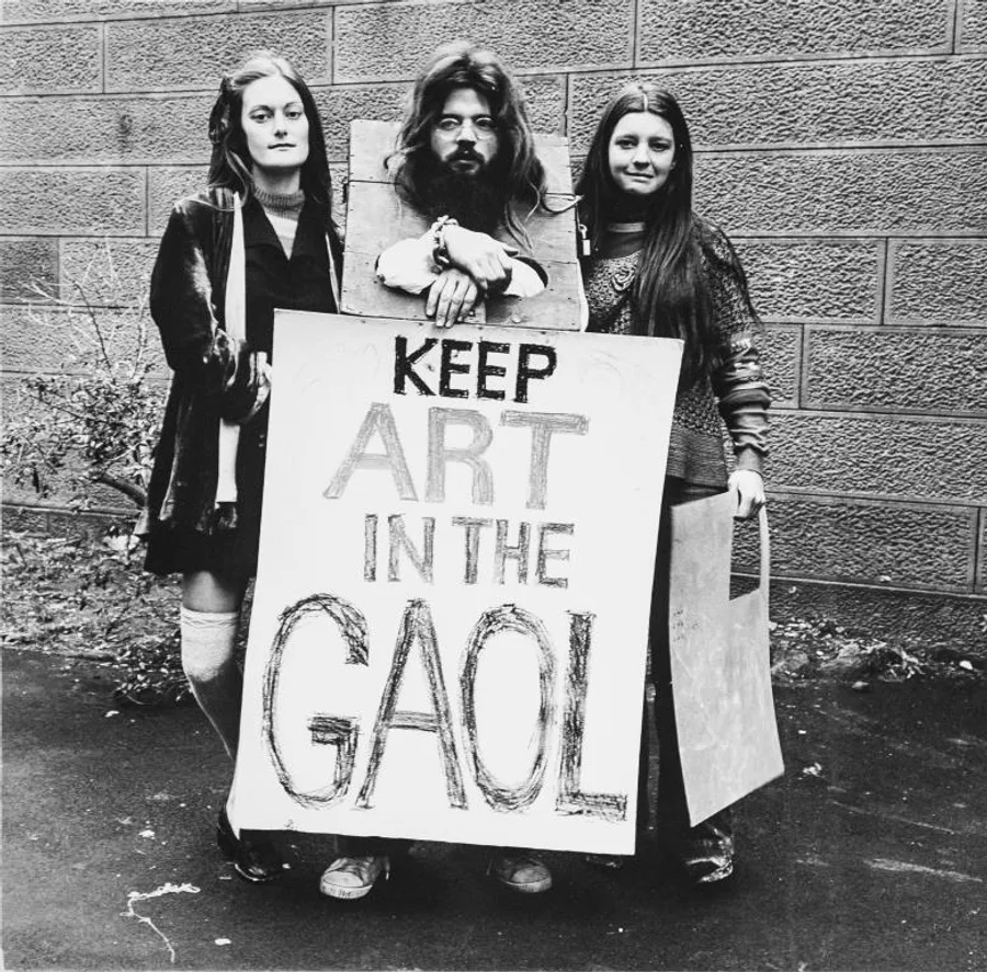 Fiona Hall AO, Jan, Steven Mori, Louise Samuels from East Sydney Tech Photo Album, 1974, handmade album with 67 silver gelatin prints, 31 x 31 cm (each), donated through the Australian Government’s Cultural Gifts Program by the artist, 2018
