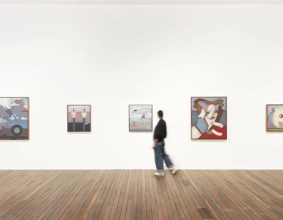 Installation view, 'Mitch Cairns: Artist's Mouth', National Art School Gallery, Sydney, 2026, image courtesy and © the artist, photograph: Zan Wimberley