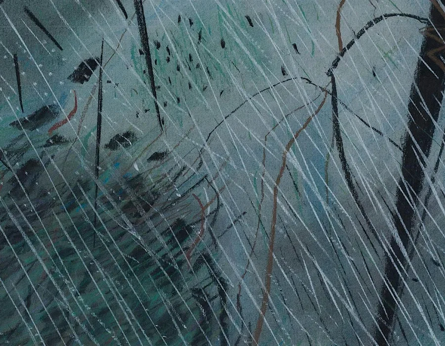 From the mountain to the sky guy warren drawings opening night