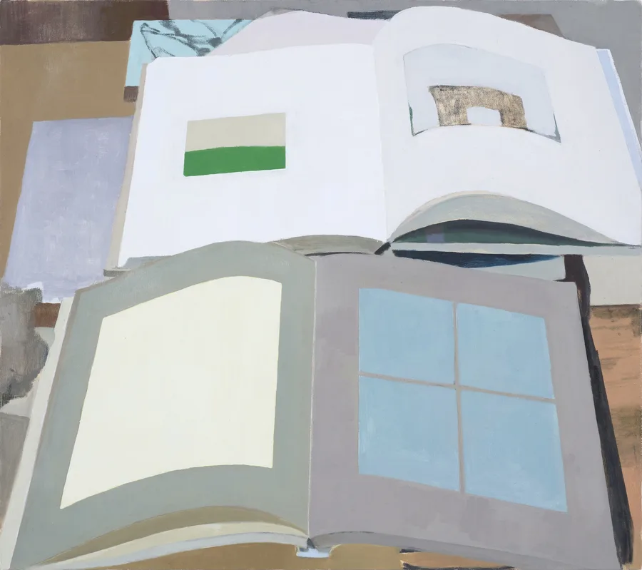 Shea An Shanti Four Views 2022 oil on canvas