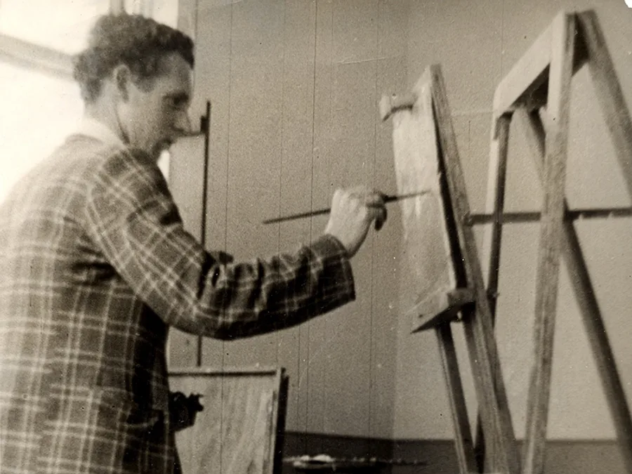 Tom Thompson at the NAS 1948