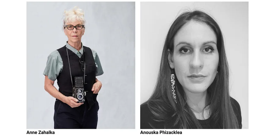 In conversation anne zahalka with anouska phizacklea