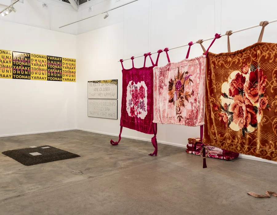 120225 NAS Chaosophy install media Peter Morgan 002 R E A l Ali Tahayori cb Jake Starr cf Justine Youseff r 1