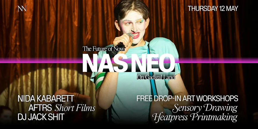 Nas neo presents nida kabarett aftrs film week thursday 12 may