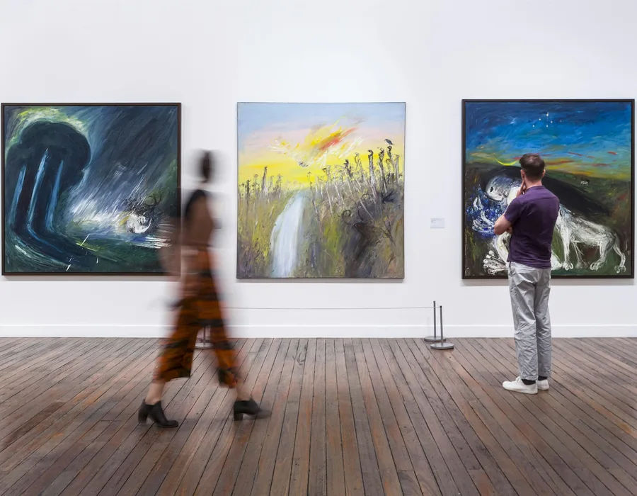 Free talk during the arthur boyd landscape of the soul exhibition