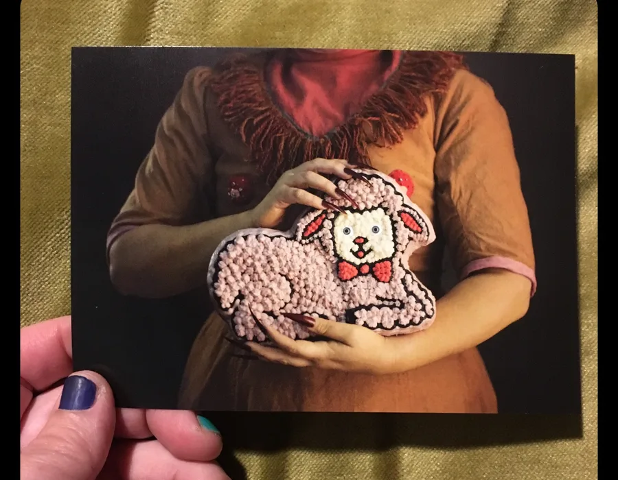 Katy B Plummer, The Hooved and The Clawed Will Consider Their Violent Bond (2018), 4k video and textiles, dimensions variable. Image: courtesy Katy B Plummer