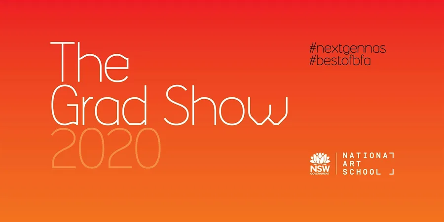 The grad show 2020 opening night