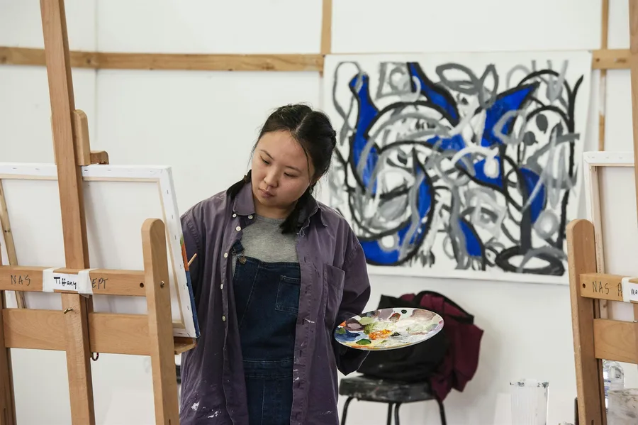 National art school campus and studio tour master of fine art