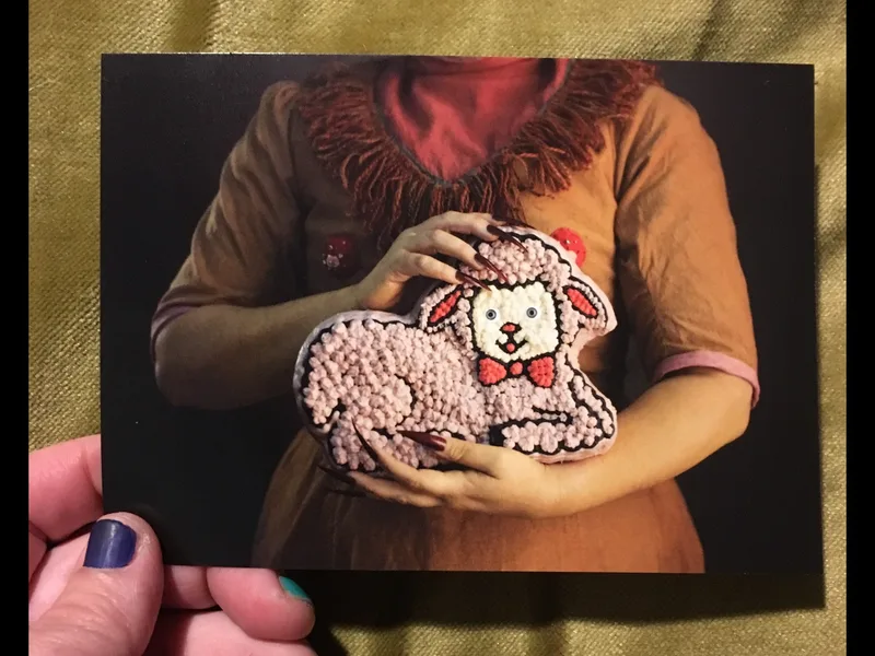 Katy B Plummer, The Hooved and The Clawed Will Consider Their Violent Bond (2018), 4k video and textiles, dimensions variable. Image: courtesy Katy B Plummer