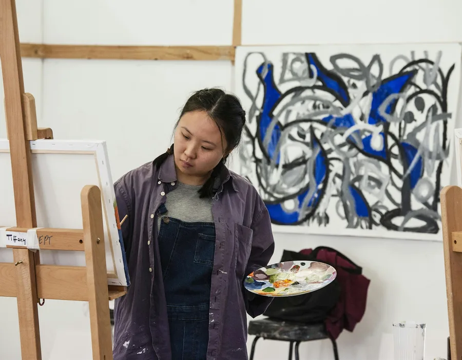 National art school campus and studio tour master of fine art