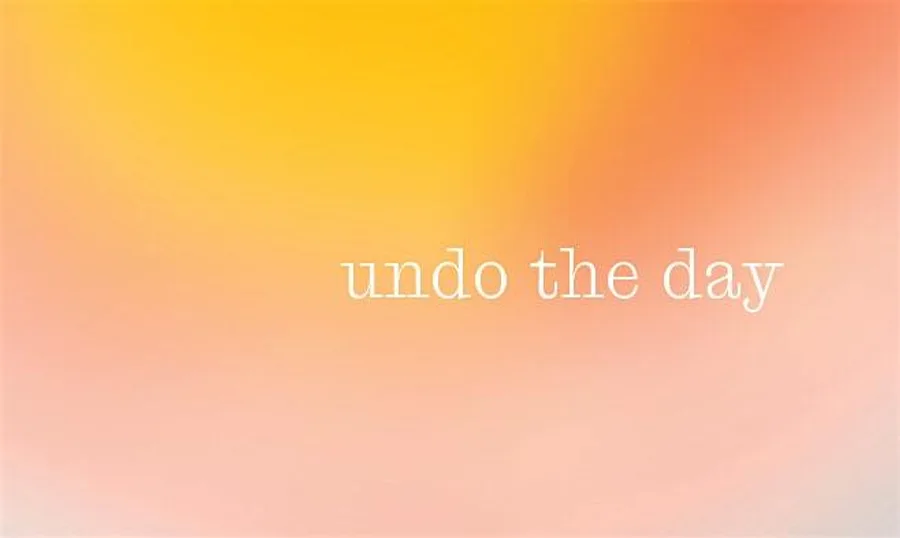 Opening night undo the day