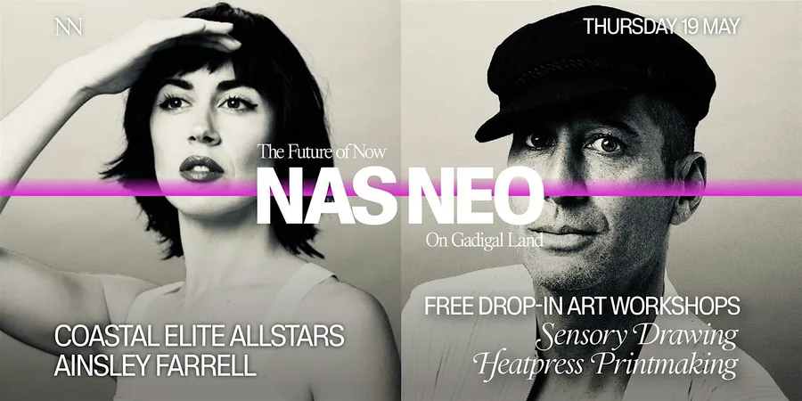 Nas neo presents coastal elite allstars and ainsley farrel thursday 19 may