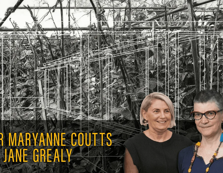 In conversation with dr maryanne coutts and dobell prize winner jane grealy