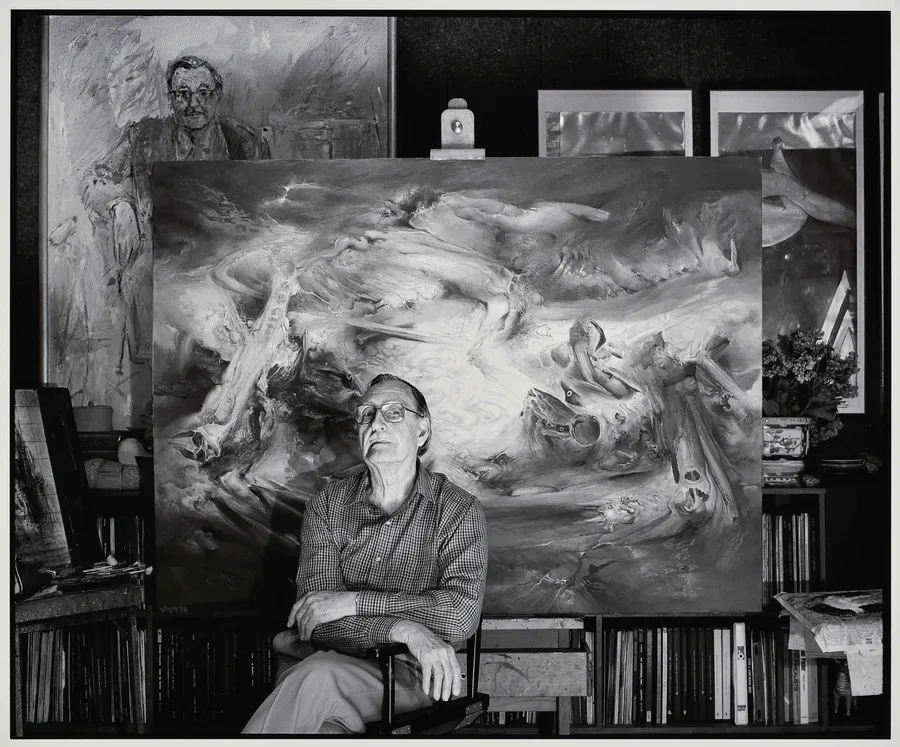 Greg Weight, James Gleeson, 1995, inkjet photograph on Epson paper, 34 x 41 cm, donated through the Australian Government’s Cultural Gifts Program by Patrick Corrigan AM, 2017