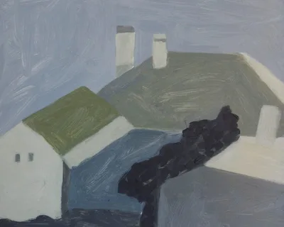 Back of a house oil on hardboard 2014 30 x 25 cm 895x740 1