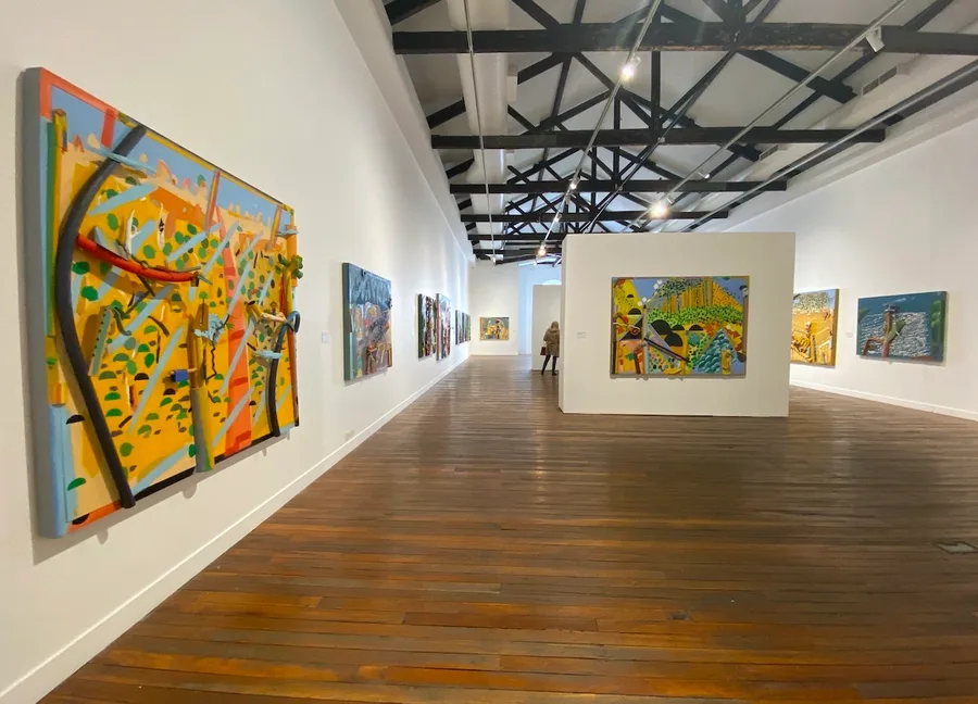 Colin Lanceley Earthly Delights NAS Gallery 2022