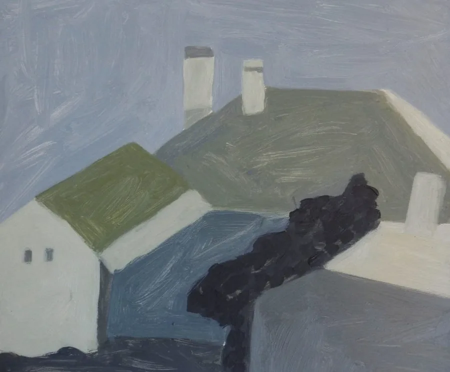 Back of a house oil on hardboard 2014 30 x 25 cm 895x740 1