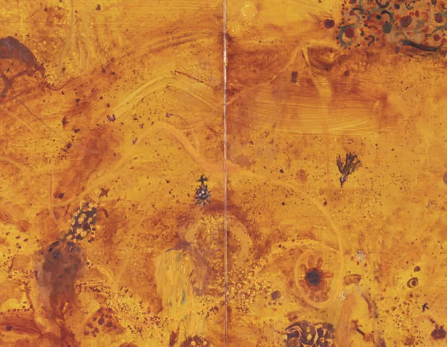John Olsen Golden Summer banner