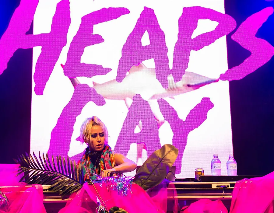 The bar of love and protest feat heaps gay