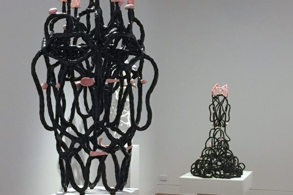 LyndaDraper2 'Somnambulism 2019' by Lynda Draper, winner of the 2019 Sidney Myer Fund Australian Ceramic Prize, on show at Shepparton Art Museum