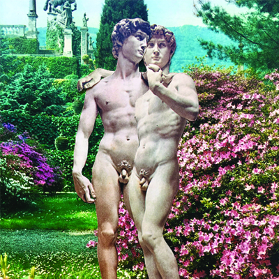 Deborah Kelly, Michel Loves Angelo (detail),
Work in Progress, 20 x 26 cm, 2020