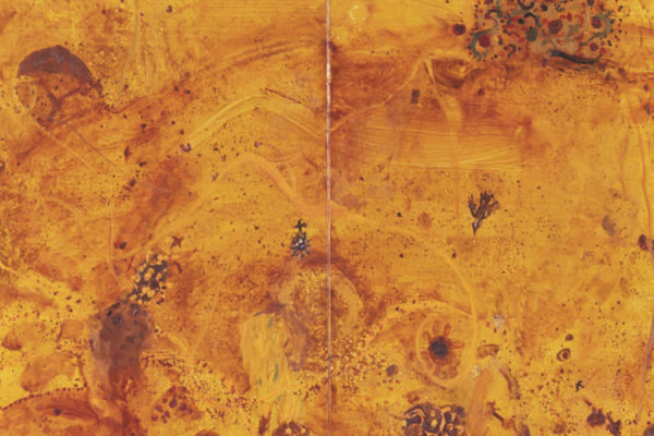 Image: John Olsen, Golden summer, Clarendon, 1983, oil on hardboard, 182.5 x 244.3 cm, purchased with the assistance of Salomon Brothers 1985, Art Gallery of New South Wales Collection © John Olsen/Copyright Agency